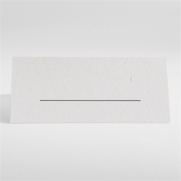 Marque-place mariage pampa - Dos du marque-place