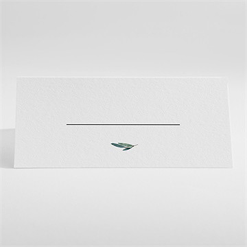 Marque-place mariage notre chemin - Dos du marque-place