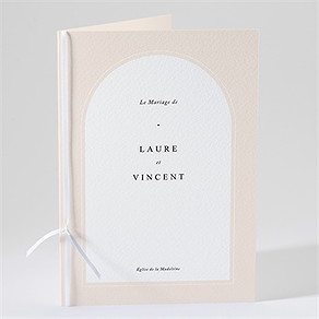 Livret de messe mariage volupté