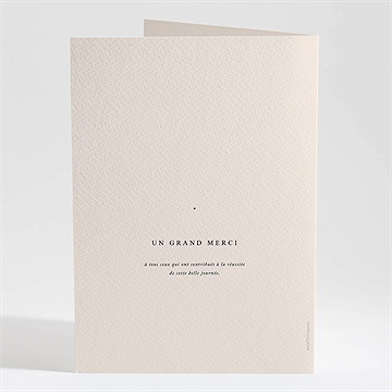 Livret de messe mariage volupté - Dos du livret