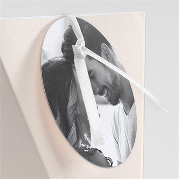 Boîte de dragées mariage volupté étui - Détail de la boîte