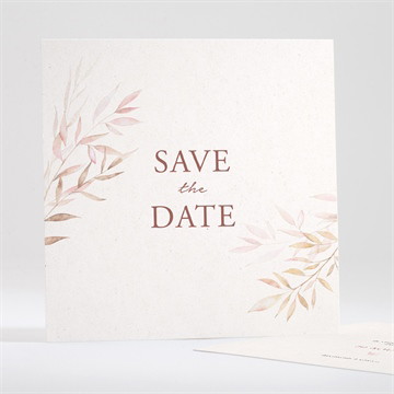 Save the Date mariage poésie boheme