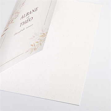 Livret de messe mariage poésie boheme - Détail du livret