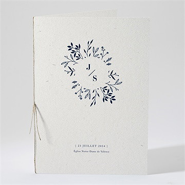 Livret de messe mariage notre idylle