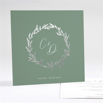 Carte dorure - carré