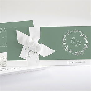 Faire-part mariage tout pour toi pochette