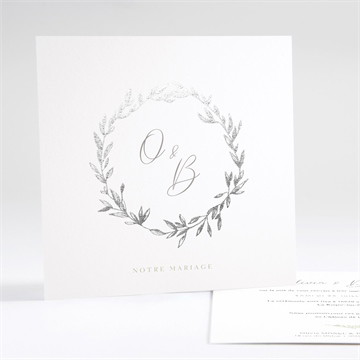 Carte dorure - carré