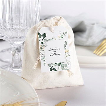 Pochon mariage  pastel - Mise en situation