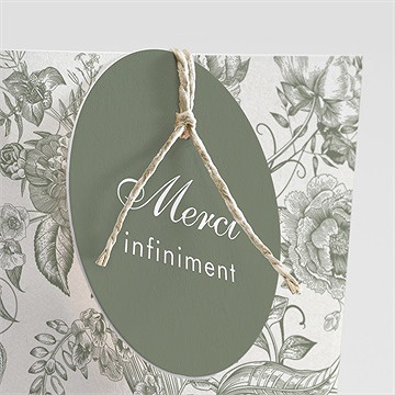 Boîte de dragées mariage romance étui - Détail de la boîte