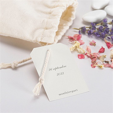 Pochon mariage  romance - Mise en situation