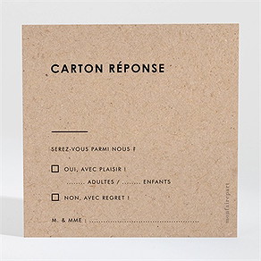 Carton réponse mariage se rejoindre