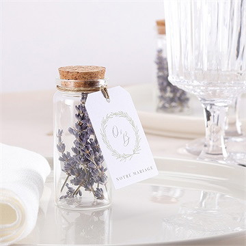 Mignonette mariage tendre elegance étiquette - Mise en situation