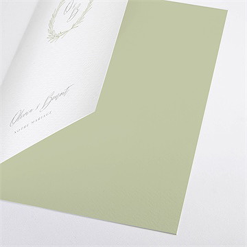 Livret de messe mariage tendre elegance - Détail du livret