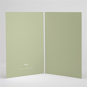 Livret de messe mariage tendre elegance - Intérieur du livret