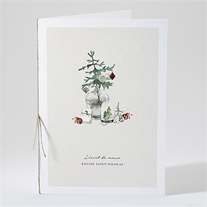 Livret de messe mariage en hiver