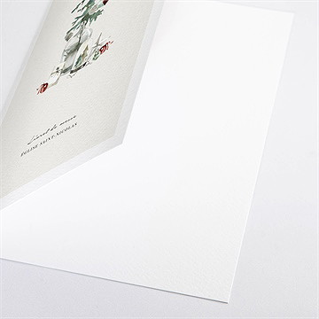 Livret de messe mariage en hiver - Détail du livret