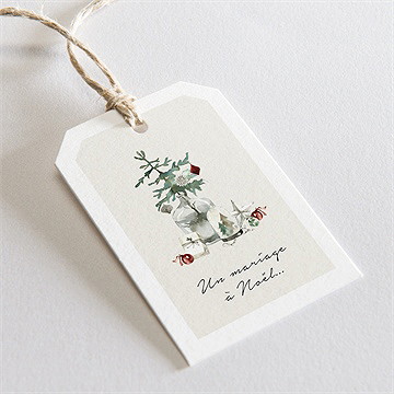 Etiquette mariage en hiver