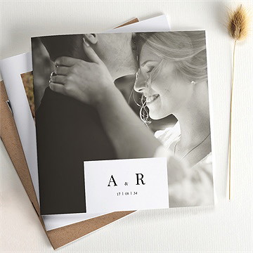 Mini album photo moderne - Détail du mini album