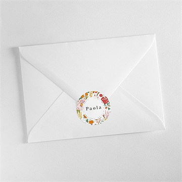 Sticker naissance coloré - Mise en situation