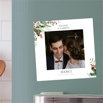 Carte magnet - carré