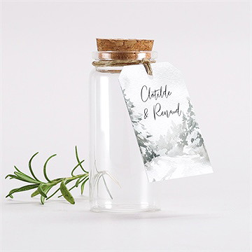 Mignonette mariage montagnes étiquette