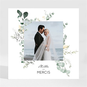 Remerciement mariage pastel magnet