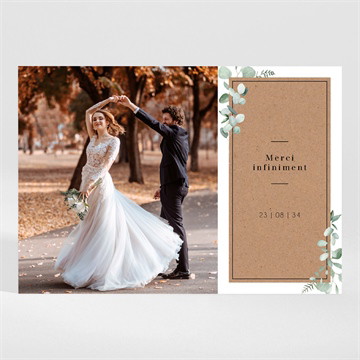 Remerciement mariage encapsulés magnet