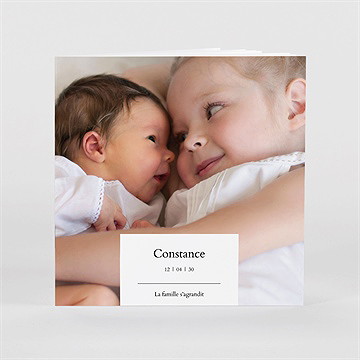 Mini album photo bébé - Détail du mini album