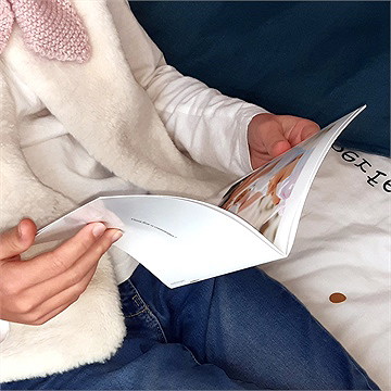 Mini album photo bébé - Intérieur du mini album