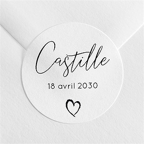 Sticker naissance mon pele mele photo