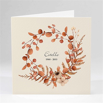 Faire-part décès belle esperance