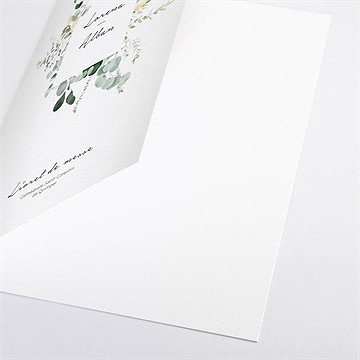 Livret de messe mariage pastel - Détail du livret