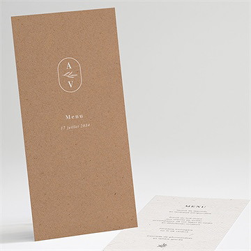 Menu mariage capsule champetre