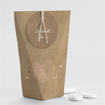 Boîte à dragées - Étui