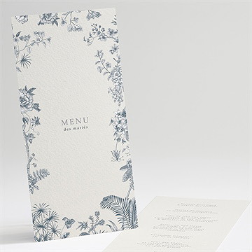 Menu mariage tropiques