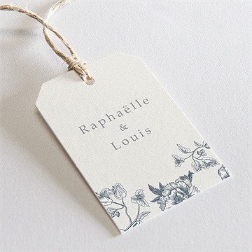 Etiquette mariage tropiques