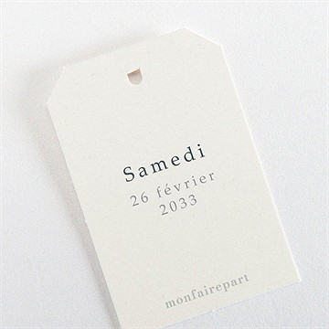 Etiquette mariage tropiques - Mise en situation