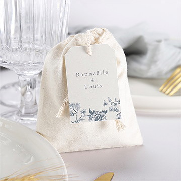 Pochon mariage  tropiques - Mise en situation