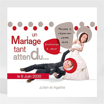 Save the Date mariage humour original