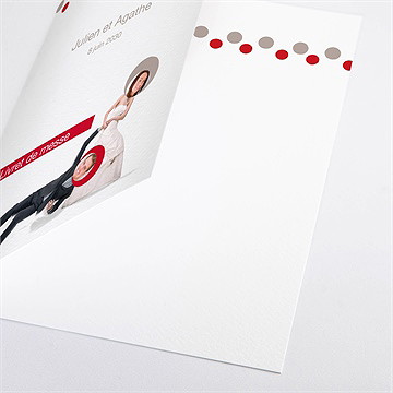 Livret de messe mariage humour original - Détail du livret