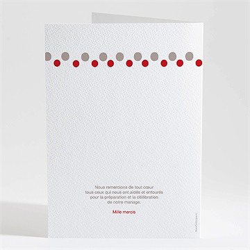 Livret de messe mariage humour original - Dos du livret