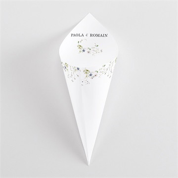 Cornet confettis mariage complicité