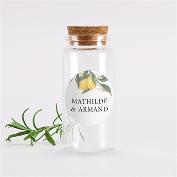 Mignonette mariage citron