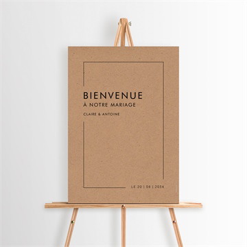 Panneau bienvenue se rejoindre