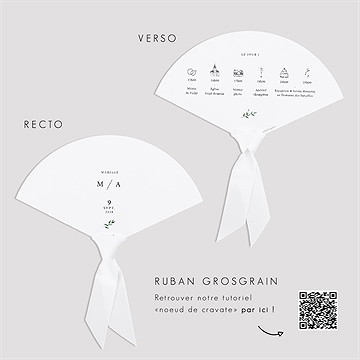 Eventail mariage l'ombre de l'olivier programme - Mode d'emploi