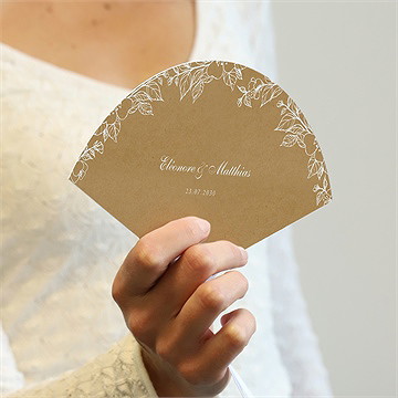 Eventail mariage belle découverte programme - Mise en situation