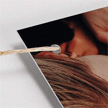 Guirlande mariage intimité - Vue zoomée