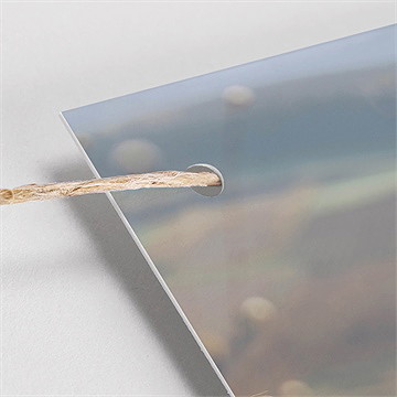 Guirlande mariage avec programme - Vue zoomée