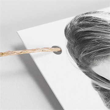 Guirlande mariage notre télégramme - Vue zoomée