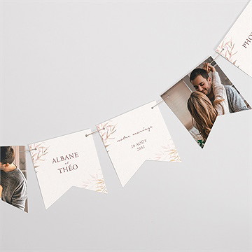 Guirlande mariage poésie boheme